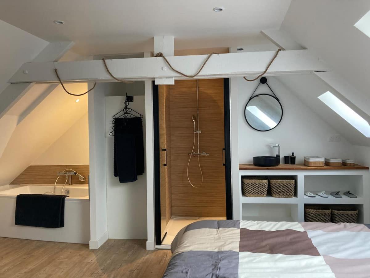 Appartement Cosy En Duplex A 50M De La Plage 르 포르텔 외부 사진